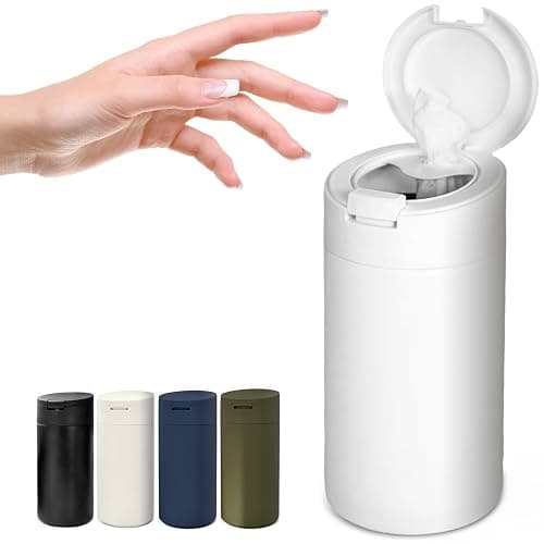 Extra Large Refillable Disinfecting Wet Wipes Dispenser (White) | Fits Clorox, Lysol, Bleach, Sanitizing Wipes | Durable Reusable Wipes Holder for Kitchen, Bathroom, Office | Gosnold Home & Garden - White - Image 1