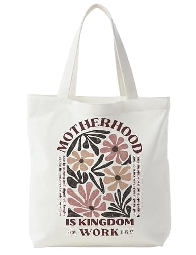 Supwhd Bible Bags for Women, Christian Tote Bag, Gifts for Christian Women - Image 1