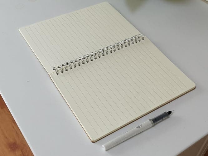 YUREE Spiral Notebook/Spiral Journal, Hardcover Spiral Lined Notebook, 140 Pages (70 Sheets) with Wide Ruled, A5, 8.4" x 5.9", 5-pack thumbnail 3