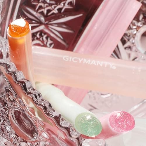 GICYMANTY Temperature-Sensitive Color Changing Lipstick Lip Color 3-in-1 Moisturizing Lip Gloss thumbnail 3