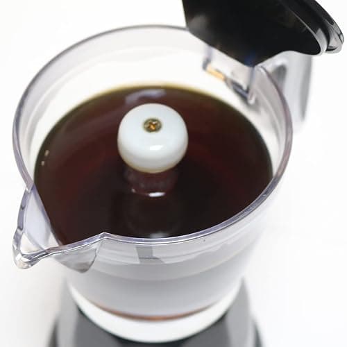 LAOION Cuban Coffee Maker, 6 or 3cup Electric Espresso Coffee Maker, Portable Cafeteras Electricas Modernas, Electric Moka Pot with Detachable Base & Overheat Protection, Coffee Gift for Home Travel thumbnail 5