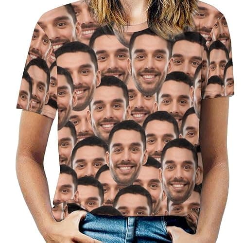Custom T Shirts Add Your Own Custom Text Name Personalized Message Or Image Customized T Shirts Personalized Custom Tshirt - Image 1