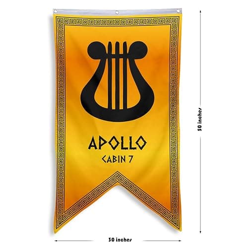 Yanbooch Cabin 7 Apollo Banner Flag Man Cave Bed Room Home Office Party Decor 30x50 Inch (A) thumbnail 3