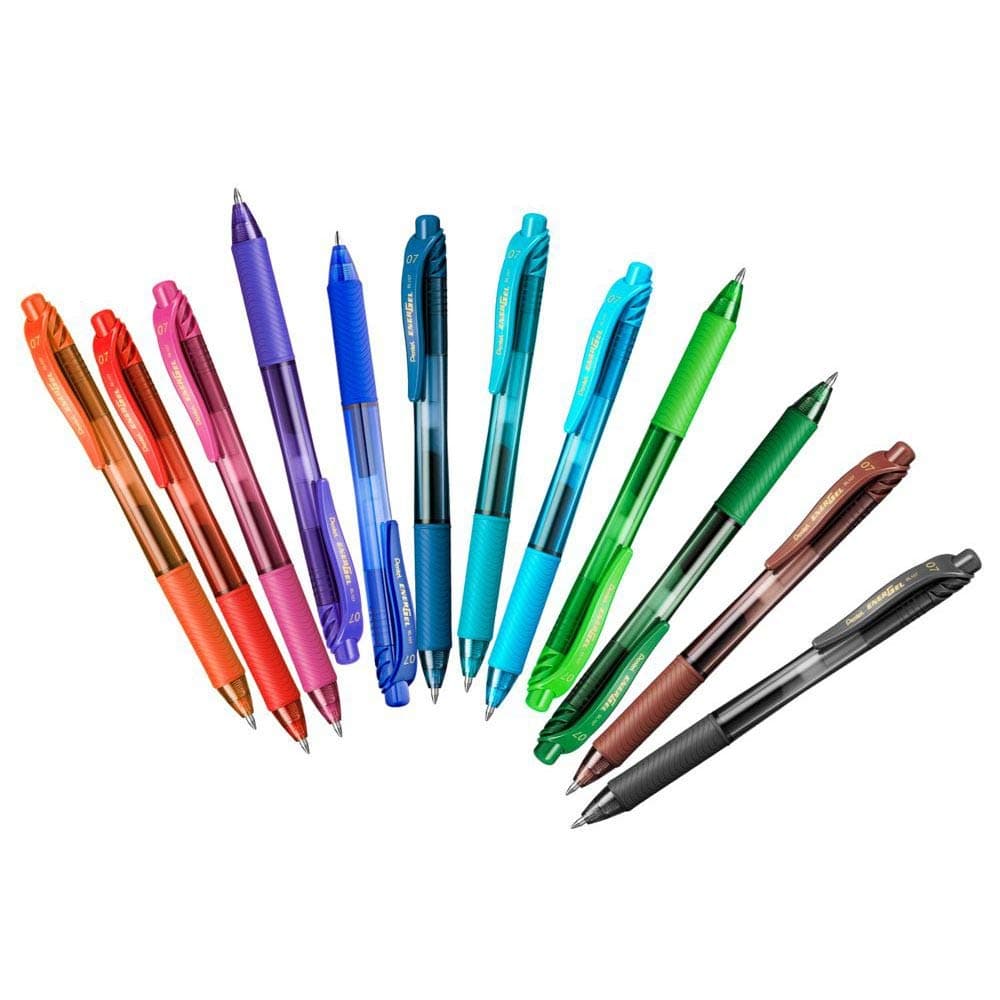 Pentel Caneta Gel Energel X 0.5mm Preto SM/BLN105-AN thumbnail 6