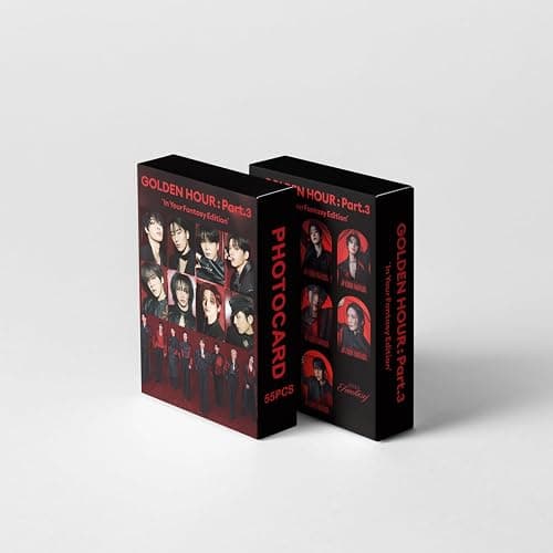 Album Golden Hour Part.3 photocards 55 Pcs Album Golden Hour Part.3 lomo Cards Postcards photocards Set thumbnail 7