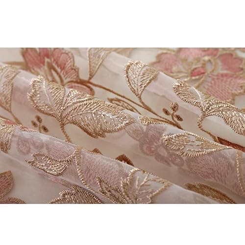 Lace Polyester Round Tablecloth Embroidery Round Table Cloths for Dining Kicthen Small Table(2 Seats), Round - 36", Beige thumbnail 2
