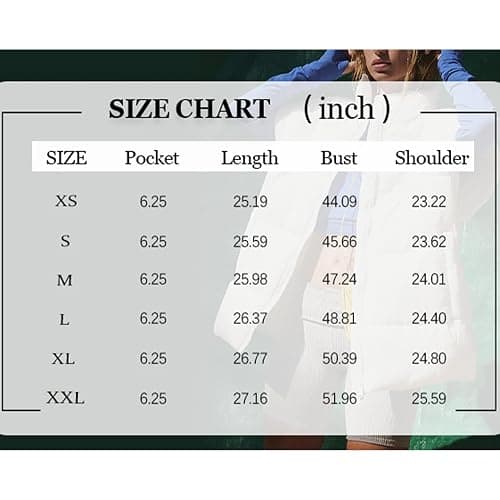 Songling Womens Oversized Puffer Vest Stand Collar Full Zip Sleeveless Bubble Puffer Vest Quilted Padded Warm Coat Outwear thumbnail 2