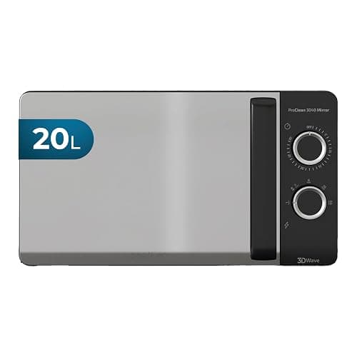 Cecotec Forno a Microonde ProClean 3040 da 20 Litri, 700 Watt di potenza, rivestimento Ready2Clean, 6 livelli di funzionamento, timer da 30 minuti, modalità scongelamento, colore nero - Image 1