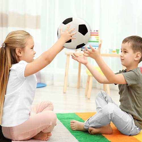 CHELEI2019 11" Plush Soccer Ball Pillow Soft Stuffed Animal Football Boys Toddler Toy Gifts thumbnail 2