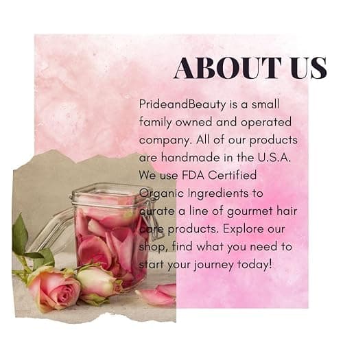 Rose Water For Locs, Daily Moisturizing Refreshing Spray, Rose Water For Hair, Rosewater and Peppermint Hair Scalp Moisturizer. (8 OUNCES) thumbnail 8