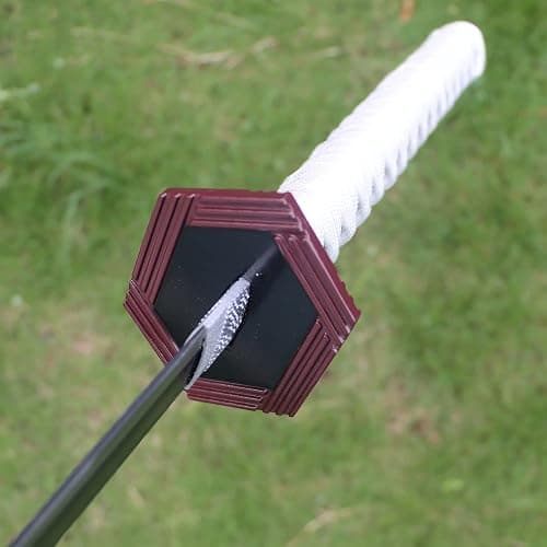 Bowen Demon Slayer Sword Real Metal,40.5-Inches Katana,Carbon Steel Samurai Sword Cosplay Anime Original Texture thumbnail 5