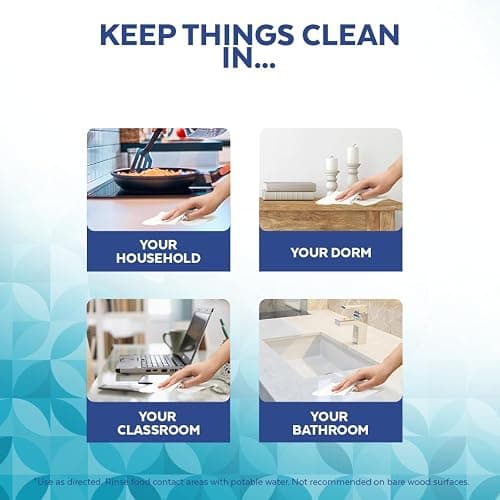 Lysol® Disinfecting Wipes, Brand New Day Coconut & Sea Minerals, (6 x 75 wet wipes) = 450 wet wipes, Pack of 6, Kills 99.99% of viruses and bacteria*, Thick Strong Wipe thumbnail 7