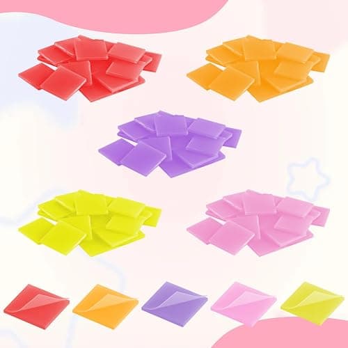 Phinus Diamond Art Wax 100 PCS, 5 Different Colors DIY Diamond Painting Wax with Storage Box for Adults and Kids, 2x2 cm Glue Wax for Diamond Art Painting thumbnail 5