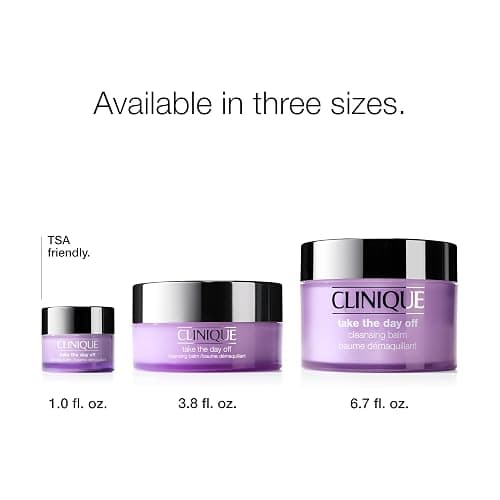 Clinique Take The Day Off Cleansing Balm Makeup Remover | Dissolves Face + Eye Makeup and Sunscreen | For All Skin Types thumbnail 8