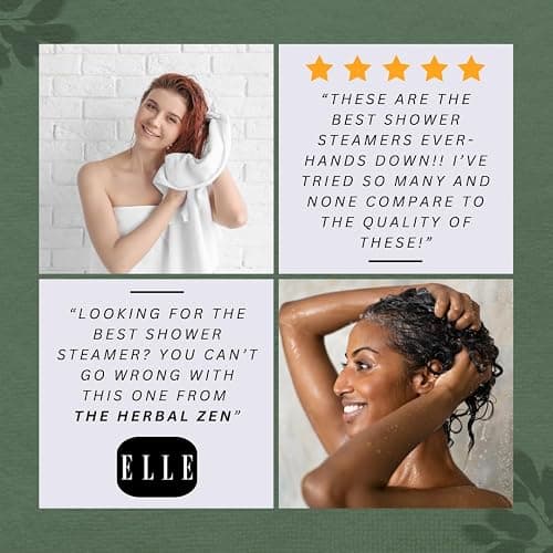 Cold Kicker Shower Steamers Aromatherapy for Relief - USA Made - Peppermint & Eucalyptus Shower Bomb Tablets - Mothers Day Gift for Mom - Soothing Natural Essential Oils (10 Pack) thumbnail 4