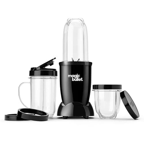 magic bullet Blender, Small, Black, 11 Piece Set thumbnail 3