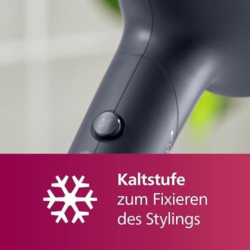 Philips Haartrockner 5000 Series, ThermoShield Technologie, Ionisierungsfunktion, 2.300 W, Metallic-Blau, mit 9-mm- und 11-mm-Stylingdüse, Volumendiffusor, BHD510/20 - BHD510/20 thumbnail 6