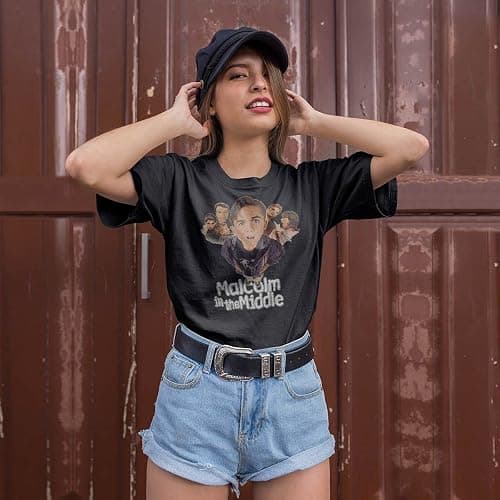 Mens Womens Tshirt Malcolm in The Middle Shirts for Men Women Gift Perfect Mon thumbnail 3