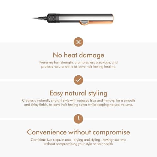 Dyson Airstrait™ Straightener, Wet to Dry Hair Straightener, No Heat Damage, No hot Plates, All Hair Types thumbnail 5