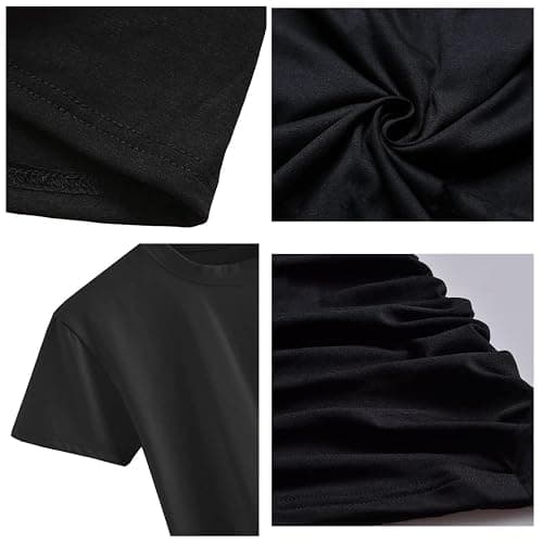 Deftones T Shirt Men Women Shirt Hip hop Crew Neck Short Sleeves Tee Black L thumbnail 3