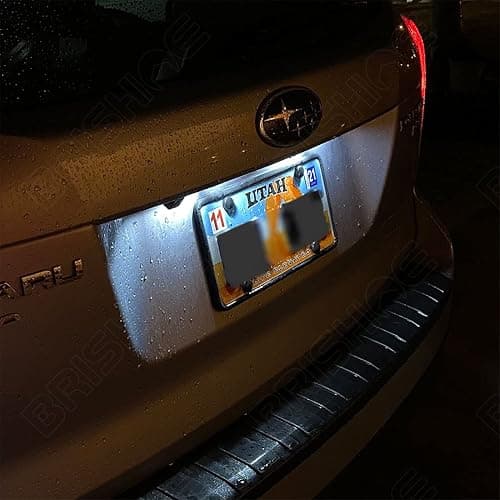 BRISHINE White Interior LED Lights Kit for Subaru Outback 2000 2001 2002 2003 2004 2005 2006 2007 2008 2009 Super Bright 6000K LED Interior Light Bulbs Package + License Plate Lights and Install Tool thumbnail 7