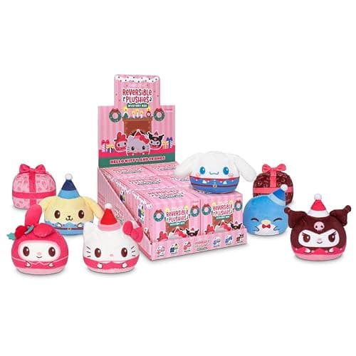 TeeTurtle Sanrio Hello Kitty and Friends 3" Reversible Plush Blind Box - Holiday Series - Cute Kawaii Surprise Mystery Soft Stuffed Animal thumbnail 2