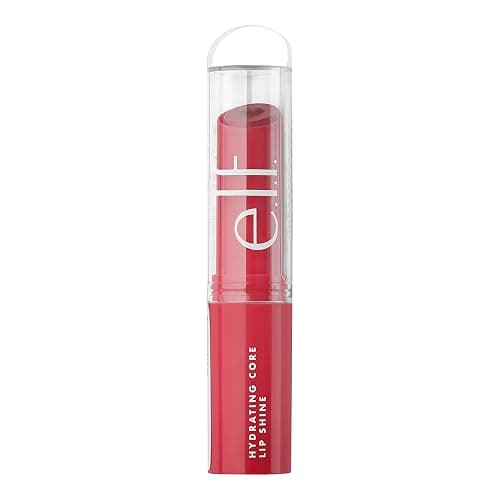 e.l.f. Hydrating Core Lip Shine, Lip Balm For A Sheer Tint Of Color & Soft Shine, Infused With Moisturizing Vitamin E, Vegan & Cruelty-Free, Lovely thumbnail 5