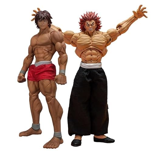 Zhongkaihua Baki Anime Figures 2 Sets Hanma Yujiro Super Action Statue Figure PVC Model 1/12 Action Figure Collectibles Ornaments thumbnail 3