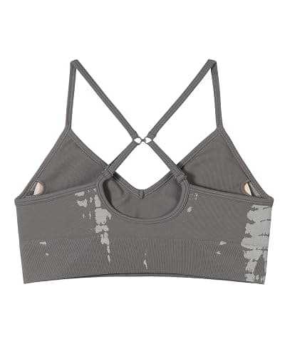 AUROLA Serpent Seamless Sports Bras for Women,Backless Padded Strappy Workout Gym Yoga Crop Tops thumbnail 2