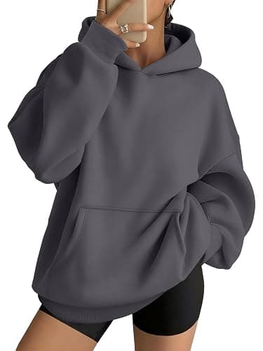 AUTOMET Womens Oversized Hoodies Trendy Pullover Sweatshirts | Comfrt Wear, Oversized Fit Soft Fleece Pullover, Perfect For Trendy Streetwear, College Outfits, And Daily Home Wear - Image 1