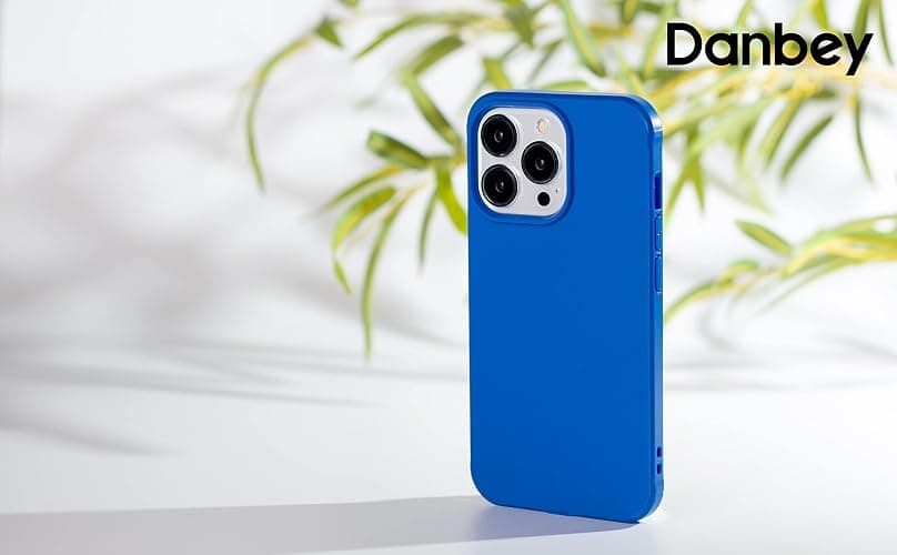 Danbey for iPhone 14 Pro, Shockproof Phone Case Compatible with Apple, Matte Solid Color Slim Fit Cover, DustProof Plastic Non Silicone 6.1" Screen 2022 Bright Royal - Blue thumbnail 5