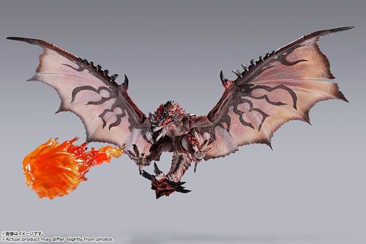 TAMASHII NATIONS - Monster Hunter Series - Rathalos -20th Anniversary Edition-, Bandai Spirits S.H.MonsterArts Action Figure thumbnail 6