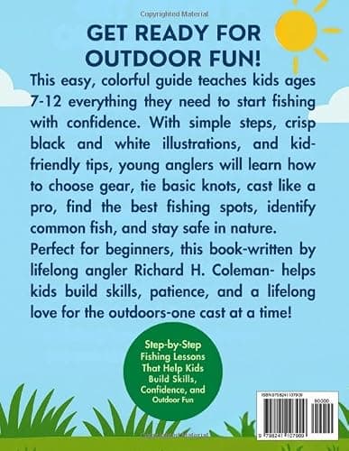 A Beginner's Fishing Book: For Kids Ages 7-12 With Pictures and Easy Tips thumbnail 2