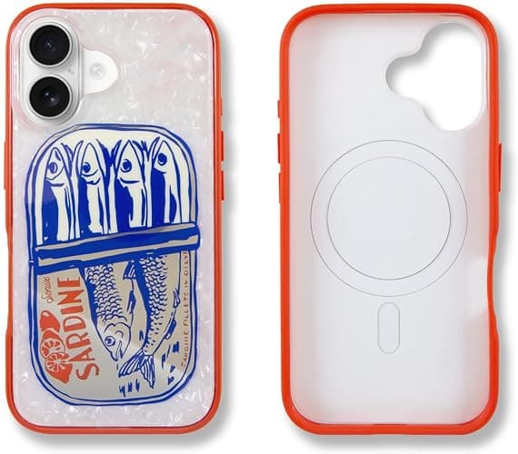 Sonix Cases for iPhone 16 | 10ft Drop Tested | Compatible with Magsafe | Sardines - Image 1