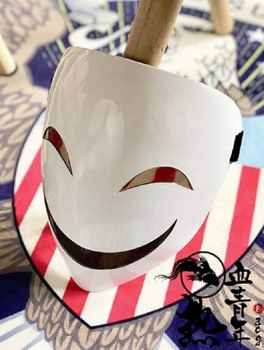GK-O Anime Bullet Kagetane Hiruko Mask Cosplay Costume Prop Halloween mask thumbnail 3