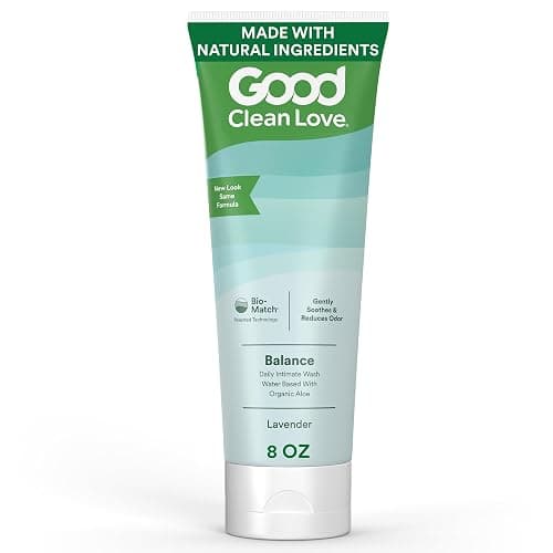 Good Clean Love Balance Feminine Wash, pH-Balanced Vaginal Moisturizer Cleanser for Women with Natural Ingredients, Gentle Cleansing Feminine Care Product, Reduces Vaginal Dryness & Odor, 8 Oz - Image 1