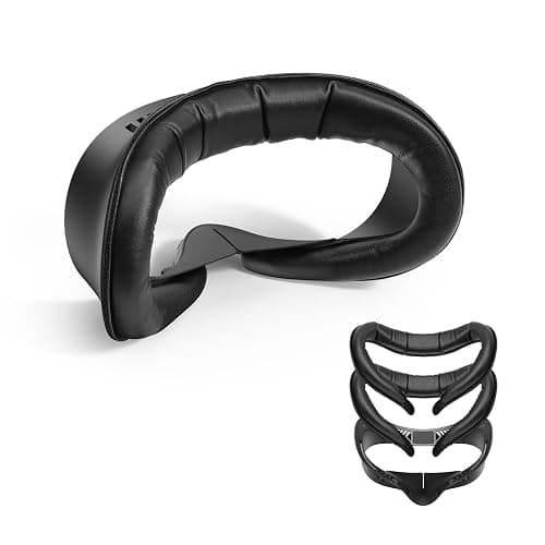 KIWI design V4 Facial Interface, 2 Face Pads Compatible with Oculus/Meta Quest 3S, Accessories for Quest 3S, NOT Compatible with Meta Quest 3 - Image 1