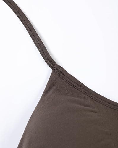 AUROLA Influence Strappy Bra Sports Bras for Women, Backless Padded Impact Strappy Bra Workout Gym Yoga with Removable Cups thumbnail 7