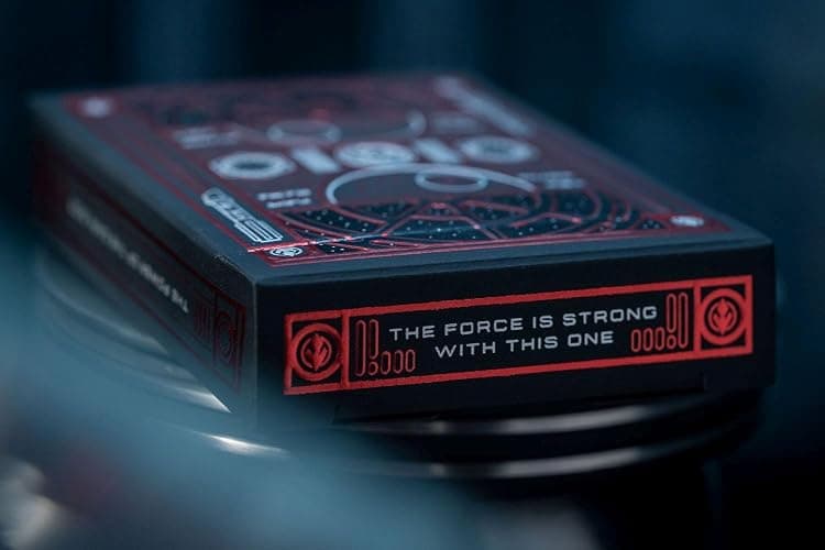 theory11 Star Wars Playing Cards - Dark Side (Red) thumbnail 10