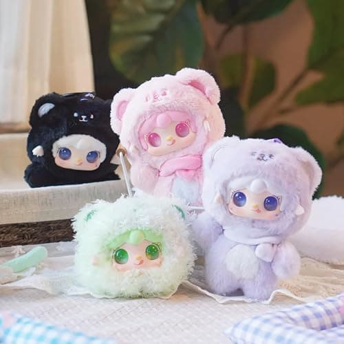 CALEMBOU Plush Blind Box, Cute Yooki Take a Bite of Bear Series Random Vinyl Plush Doll, Kawaii Stuffed Mystery Toys Collectible for Birthday Gift (Yooki-YYKXX-1pc) thumbnail 3