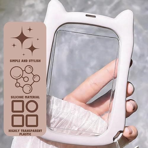 VONJUMA Kpop Porte-Carte Photo Porte-Badge Porte-Badge Porte-Badge Porte-Badge Pour Album Idole Photo Bus D'Étudiant Porte-Clés Étui De Protection Pour Photo Gris thumbnail 5