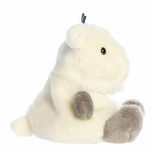 Aurora® Adorable Palm Pals™ Jenny Mountain Goat™ Stuffed Animal - Fun Collectible Plush for Kids and Adult Collectors - Perfect for Decorating Rooms and Birthday Gifts - White 5 Inches thumbnail 4