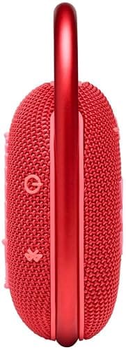 JBL Clip 4 Portable Bluetooth Speaker - Waterproof and Dustproof IP67, Mini Bluetooth Speaker for Travel, Outdoor and Home w/ 1 LED Flashlight Key Chain (Red) thumbnail 5