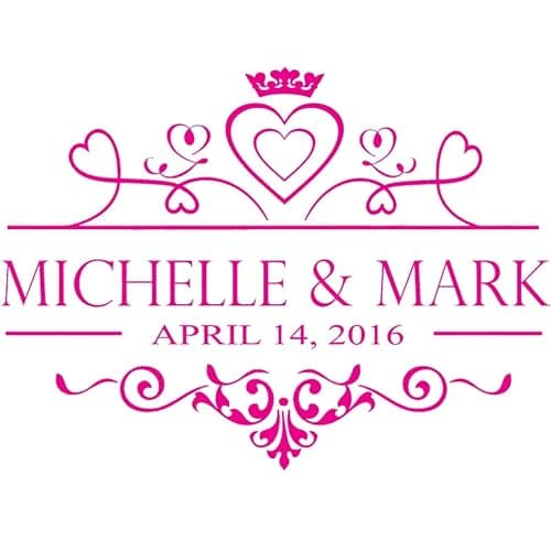 Personalised Wedding Dance Floor Vinyl Sticker for Wedding Dance Floor Wedding Decoration (XXXL 290x220cm) thumbnail 7