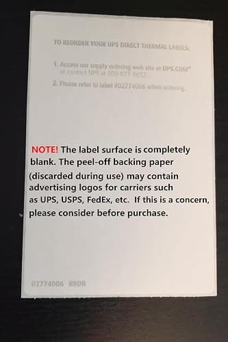 Bulk 4x6 Thermal Labels - 6000 Adhesive Labels | Smudge-Resistant & BPA-Free | Thermal Printer Compatible thumbnail 4