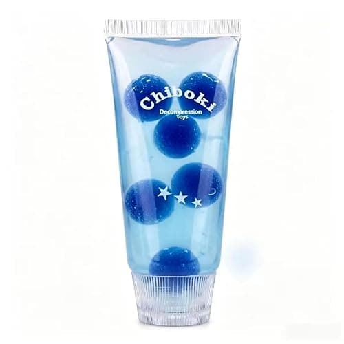 Suxdlan Squeeze Fidget Toys, Toothpaste Soft Slow Rising Squish Toy, Blue | Cute Toothpaste Design, Portable Size, Soft Feel, Ideal for Office, Home, Travel Stress Relief - Image 1