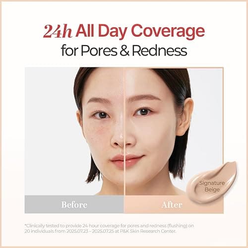 Cell Fusion C Skin Blemish Balm No.23 Signature Beige - Light/Medium, Lightweight BB Cream with Ceramide, Tinted Moisturizer for Sensitive Skin, SPF-Free, Korean Makeup, 1.01 fl.oz. thumbnail 6