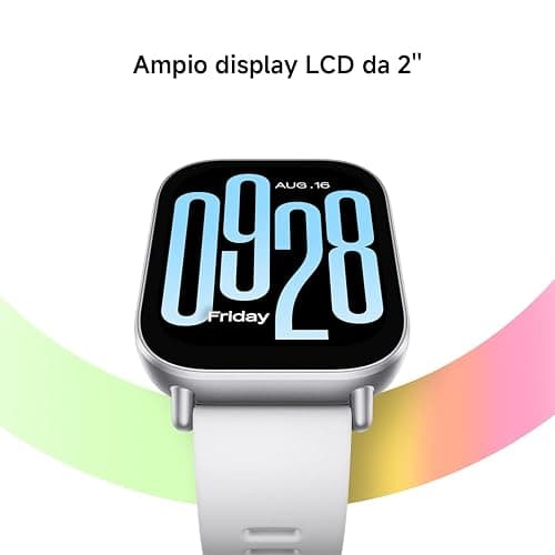 Xiaomi Redmi Watch 5 Active, Smartwatch con display LCD 2", Chiamate Bluetooth, Autonomia 18 giorni, Resistenza Acqua 5ATM, Monitoraggio Frequenza Cardiaca e SpO2, 140+ modalità Fitness thumbnail 5