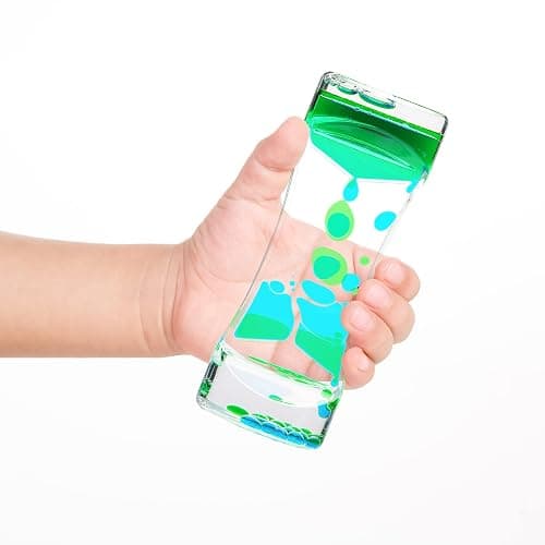 CAILINK Liquid Motion Bubbler Timer 2Pack Sensory Toys for Relaxation, Floating Color Lava Timers thumbnail 4