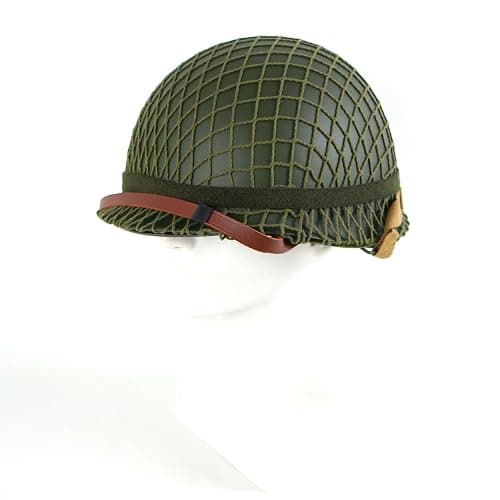 WW2 Version WWII US M1 Helmet Steel with Chin Strap Adjustable thumbnail 6